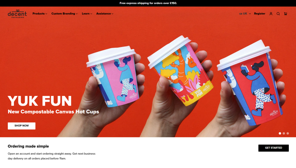 Decent Homepage 1